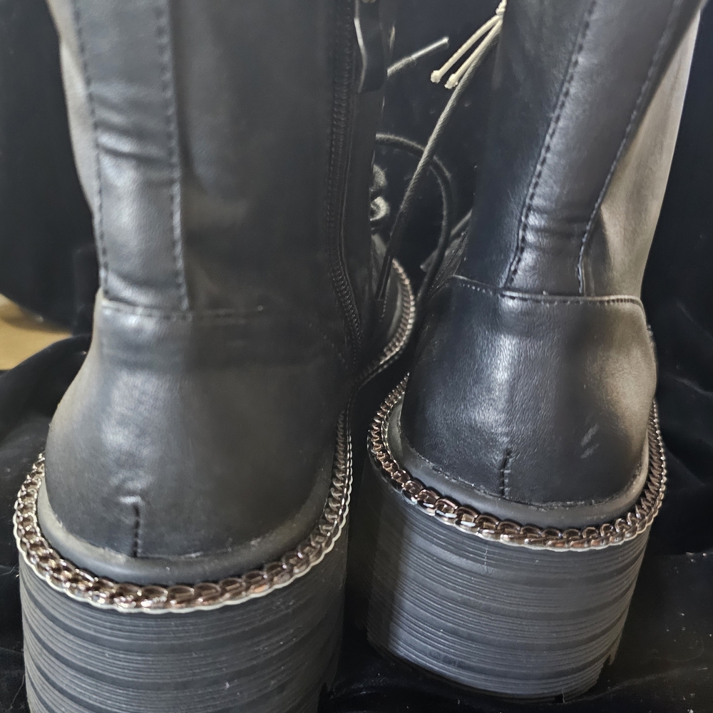 BCBGeneration Black Combat Boots - image 4